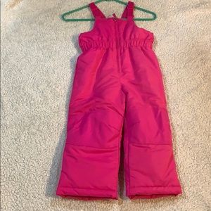Girls snow Bibs